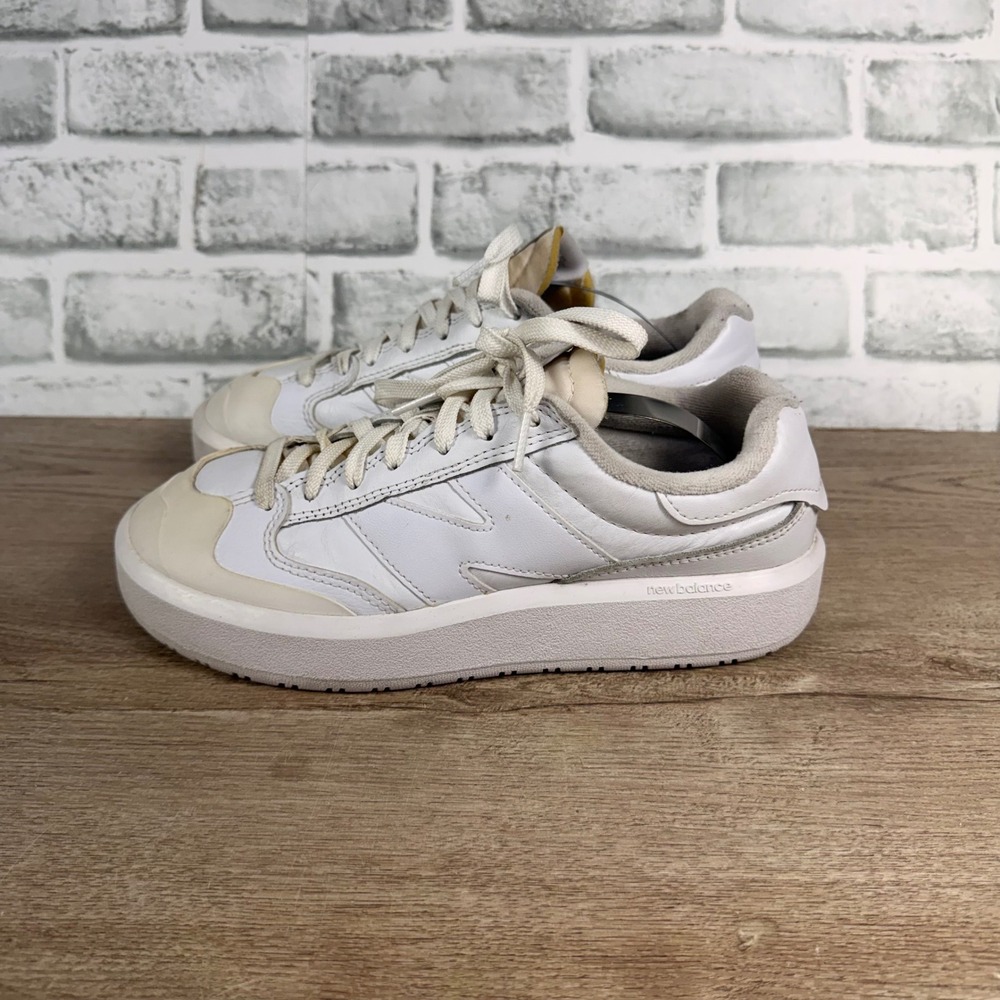 New Balance CT302 Sneakers Leather Platform White Mens 7